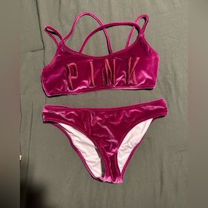 Victoria’s Secret PINK Vintage Velvet bathing suit